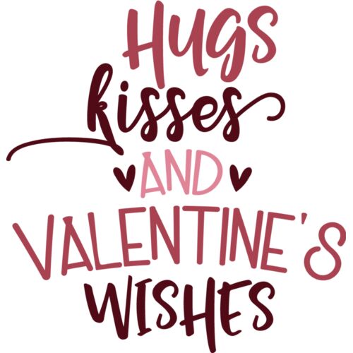 Hugs Kisses and Valentines Wishes Thumbnail