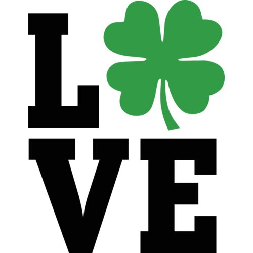 Love shamrock buffalo plaid Thumbnail