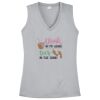 Women's Sleeveless PosiCharge ® Competitor V Neck Tee Thumbnail