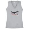 Women's Sleeveless PosiCharge ® Competitor V Neck Tee Thumbnail