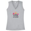 Women's Sleeveless PosiCharge ® Competitor V Neck Tee Thumbnail