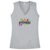 Women's Sleeveless PosiCharge ® Competitor V Neck Tee Thumbnail