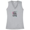 Women's Sleeveless PosiCharge ® Competitor V Neck Tee Thumbnail