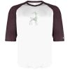 B-Core Three-Quarter Sleeve Baseball T-Shirt Thumbnail