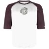 B-Core Three-Quarter Sleeve Baseball T-Shirt Thumbnail