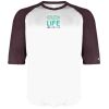 B-Core Three-Quarter Sleeve Baseball T-Shirt Thumbnail