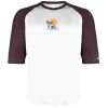 B-Core Three-Quarter Sleeve Baseball T-Shirt Thumbnail