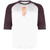 B-Core Three-Quarter Sleeve Baseball T-Shirt Thumbnail