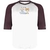 B-Core Three-Quarter Sleeve Baseball T-Shirt Thumbnail