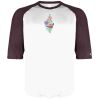 B-Core Three-Quarter Sleeve Baseball T-Shirt Thumbnail