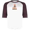 B-Core Three-Quarter Sleeve Baseball T-Shirt Thumbnail