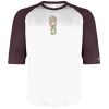 B-Core Three-Quarter Sleeve Baseball T-Shirt Thumbnail