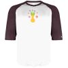B-Core Three-Quarter Sleeve Baseball T-Shirt Thumbnail
