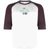 B-Core Three-Quarter Sleeve Baseball T-Shirt Thumbnail