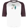 B-Core Three-Quarter Sleeve Baseball T-Shirt Thumbnail
