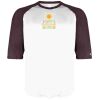 B-Core Three-Quarter Sleeve Baseball T-Shirt Thumbnail