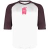 B-Core Three-Quarter Sleeve Baseball T-Shirt Thumbnail