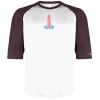 B-Core Three-Quarter Sleeve Baseball T-Shirt Thumbnail