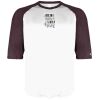 B-Core Three-Quarter Sleeve Baseball T-Shirt Thumbnail