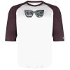 B-Core Three-Quarter Sleeve Baseball T-Shirt Thumbnail