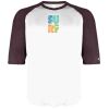 B-Core Three-Quarter Sleeve Baseball T-Shirt Thumbnail