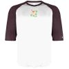 B-Core Three-Quarter Sleeve Baseball T-Shirt Thumbnail