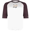 B-Core Three-Quarter Sleeve Baseball T-Shirt Thumbnail