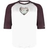 B-Core Three-Quarter Sleeve Baseball T-Shirt Thumbnail