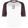 B-Core Three-Quarter Sleeve Baseball T-Shirt Thumbnail