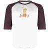 B-Core Three-Quarter Sleeve Baseball T-Shirt Thumbnail