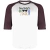 B-Core Three-Quarter Sleeve Baseball T-Shirt Thumbnail