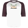 B-Core Three-Quarter Sleeve Baseball T-Shirt Thumbnail