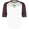 B-Core Three-Quarter Sleeve Baseball T-Shirt Thumbnail