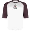 B-Core Three-Quarter Sleeve Baseball T-Shirt Thumbnail