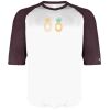 B-Core Three-Quarter Sleeve Baseball T-Shirt Thumbnail