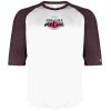 B-Core Three-Quarter Sleeve Baseball T-Shirt Thumbnail