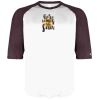 B-Core Three-Quarter Sleeve Baseball T-Shirt Thumbnail