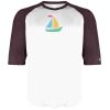 B-Core Three-Quarter Sleeve Baseball T-Shirt Thumbnail