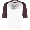B-Core Three-Quarter Sleeve Baseball T-Shirt Thumbnail