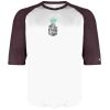 B-Core Three-Quarter Sleeve Baseball T-Shirt Thumbnail