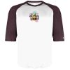 B-Core Three-Quarter Sleeve Baseball T-Shirt Thumbnail