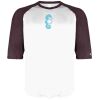 B-Core Three-Quarter Sleeve Baseball T-Shirt Thumbnail