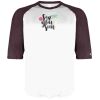 B-Core Three-Quarter Sleeve Baseball T-Shirt Thumbnail