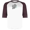 B-Core Three-Quarter Sleeve Baseball T-Shirt Thumbnail