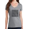 PC Ladies Fan Favorite V-Neck T-Shirt Thumbnail
