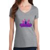 PC Ladies Fan Favorite V-Neck T-Shirt Thumbnail