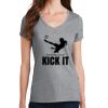 PC Ladies Fan Favorite V-Neck T-Shirt Thumbnail