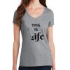 PC Ladies Fan Favorite V-Neck T-Shirt Thumbnail