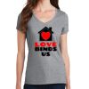 PC Ladies Fan Favorite V-Neck T-Shirt Thumbnail