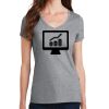 PC Ladies Fan Favorite V-Neck T-Shirt Thumbnail
